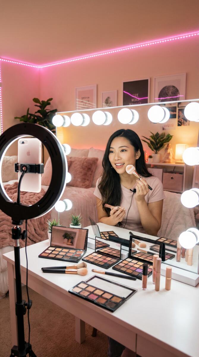 麻花星空无痕mv美妆视频教程